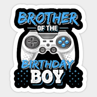 Brother of the Birthday Video Sticker